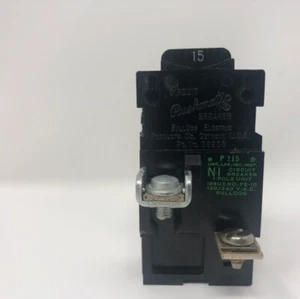 Bulldog Electric 15 Amp 1P Pushmatic Breaker Type NI - Picture 1 of 1