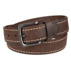 Levi's Men's Brown Leather 38mm Metal Buckle Formal Casual Belt Size Large