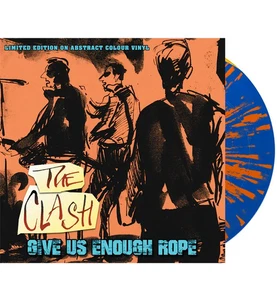 The Clash Give Us Enough Rope ltd Numbered Abstract Colour splatter lp pre order - Picture 1 of 3