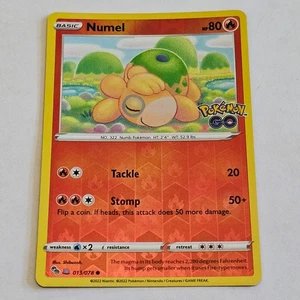 Pokémon Go Karte 013/078 Numel Hidden Ditto Ungeschält Peelbar - Bild 1 von 5
