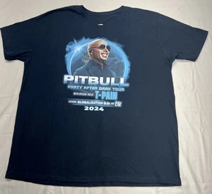 Pitbull - Party After Dark Tour 2024 mit T-Pain Konzert T-Shirt 2XL schwarz - Bild 1 von 8