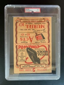 1936 New York Program Cover Signed By Babe Ruth Autograph Mint PSA DNA 9 Auto - Picture 1 of 8