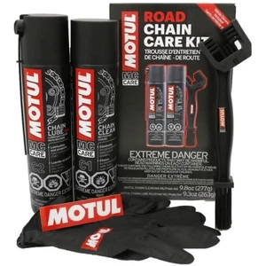 C1 und C2 Motorrad Kettenpflegeset - 16 Unzen Entfetter und Schmiermittel Essentials - Bild 1 von 5