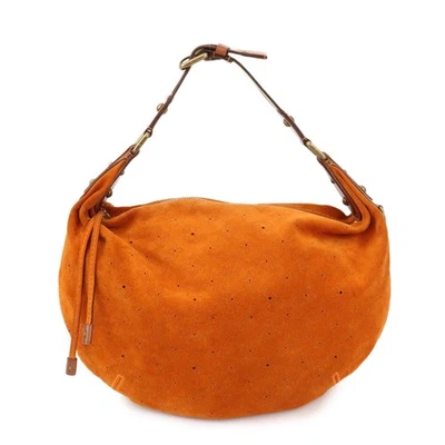 Louis Vuitton Monogram Mahina Onata GM Shoulder Bag Orange M95119 Auth Used F/S - Image 1 of 4