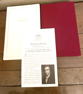 Thomas Paine-Collected Writings-1995-Library of America- - Imagen 1 de 9