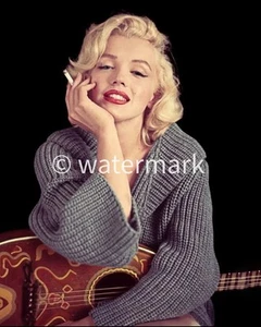 Klassische Marilyn Monroe 50er Jahre Pin-Up Schauspielerin 8x10 Druck - Bild 1 von 1