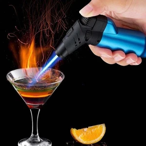 Torch Lighter Jet Welding Adjustable Flame Windproof Refillable Gas Butane - Picture 1 of 18