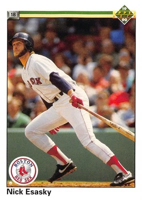 Nick Esasky 1990 Upper Deck 463 Boston Red Sox Baseball Card - Image 1 of 2