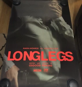 LONGLEGS 27x40 Original DS Double Sided Movie Poster Nicolas Cage Horror Film - Picture 1 of 1