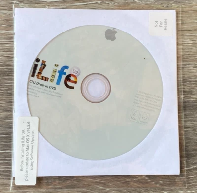 NEW 2009 Apple iLife 09 Family Pack - Version 9.0 - Mac  (No Box/In Sleeve) - Image 1 of 4