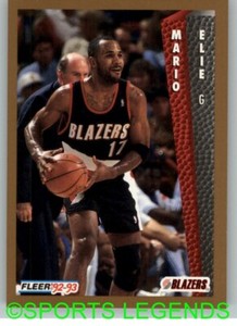 1992-93 Fleer NBA #416 Mario Elie