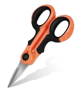 Electrician Scissors, Stainless Steel MultiFunction Fishing Scissors, - Picture 1 of 2