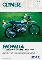 Manual de reparación CLYMER Hon 100 350cc CM315 Foto 1 de 1