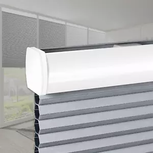 Cordless Cellular Shades, Blackout Honeycomb Blinds 22" W X 64" H Room Darkening - Picture 1 of 8