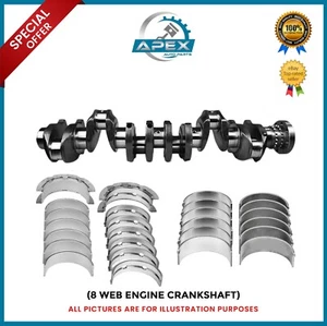 CRANKSHAFT (8WEB) & BEARINGS FOR BMW N57 3.0 ENGINE FOR BMW 3 4 5 & 6 SERIES - Picture 1 of 6