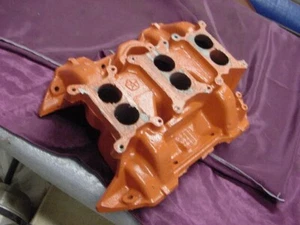 Cuda / Charger Other 440 Models Original Cast Iron 6V Intake Manifold - Picture 1 of 5