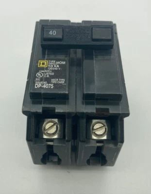 Homeline HOM240 2 极 40 安 120 240 伏交流型 HOM 插入式断路器 无盒 — 第 1/4 张图片