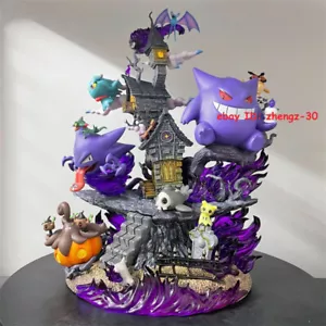 Statua in resina famiglia Gengar H35CM figura anime modello PVC da collezione regalo giocattoli - Foto 1 di 5
