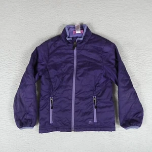 REI Jacket Girls Size XS (6-7) Purple Full Zip w Zipper Pockets - Picture 1 of 18