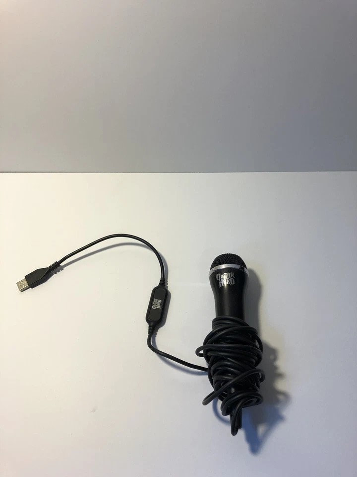 Guitar Hero Logitech USB Microphone E-UR20 - Wii U XBOX 360 / One PS2 PS3 PS4 PC - Photo 1/1