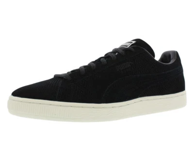 Puma Women's Suede Leather Classic Lo Winterized Black Casual Sneakers  Shoes  - Image 1 of 4