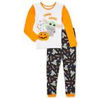 Girls Star Wars Baby Yoda "Gimmie Candy" Halloween LS Pajamas Size 4 8 NWT