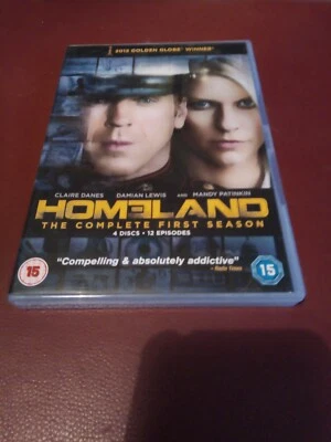 Homeland The Complete First Season  4 DVD Set - Image 1 of 2