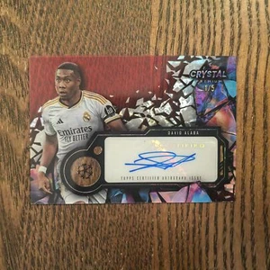David Alaba 2023-24 Topps Crystal Premium UCL Crystal Auto Red 1/5 - Bild 1 von 2