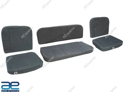 Flat Fender Back & Front Seat Covers With Foam For 1941-1945 Jeeps MB GPW @Vi - Image 1 of 4