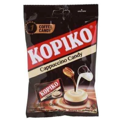 Cappuccino Coffee Candy Kopiko World’s No.1 Real Coffee Hard Candy 50 pcs 175 g - Image 1 of 2