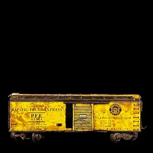 VTG Marx O Tin 8 Wheel Southern Pacific Fruit Express 35461 Refrigerator - Picture 1 of 21