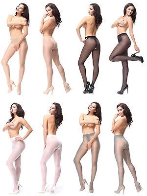 Miss O Ouvert Strumpfhose 40den - Schrittoffen - mit offenem Schritt, P102 - Bild 1 von 2