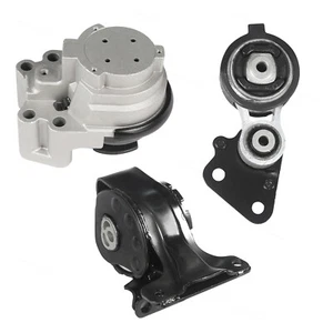 Set of 3 Motor & Trans Mount Set Fits 2007-14 Ford Edge 2007-10 Lincoln MKX 3.5L - Picture 1 of 12