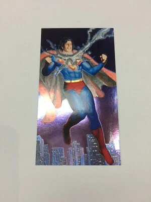 1994 Skybox Superman Man Of Steel Platinum Card Series Spectra-Etch Foil Card S2 - Image 1 of 2