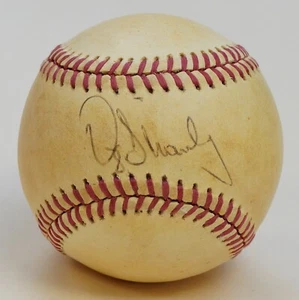 Darryl Strawbery Signed C. Feeney National League Baseball PSA/DNA COA 1986 Mets - Picture 1 of 24