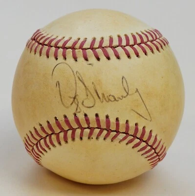 Darryl Strawbery Signed C. Feeney National League Baseball PSA/DNA COA 1986 Mets - Image 1 of 4