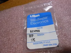 WINCHESTER CONNECTOR PART # SLE14PNSS NSN: 5935-00-917-5316 - Picture 1 of 4