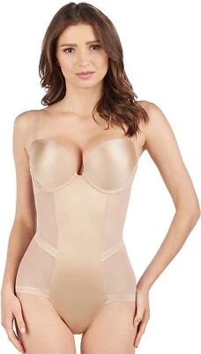Body Le Mystere 178827 para mujer convertible liso ropa moldeadora natural talla 34C Foto 1 de 4