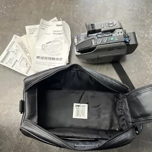 Panasonic PV-L550D VHS-C Camcorder Bundle w/ Case & Battery AS IS NO CHARGER - Picture 1 of 8