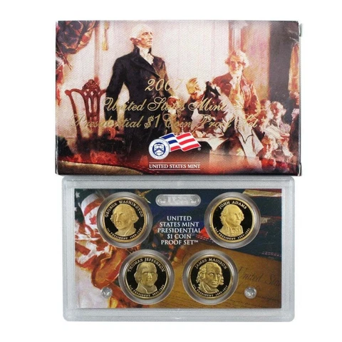 2007 U.S. Presidential Dollars Proof Set Cover