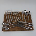 Pottery Barn Fortessa Shiny Hammered Handcrafted Flatware 20-piece Set Flaws