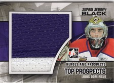 2010/11 ITG Heroes and Prospects Top Prospects Jumbo Jersey Black LOUIS DOMINGUE