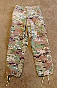 PANTALONES ACU Militares Pequeños Regular 31x32 Carga Camuflaje Caliente WX Multicam #2199 - Imagen 1 de 6