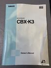 1990er Jahre Yamaha MIDI Keyboard Besitzerhandbuch CBX-K3