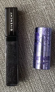 Givenchy Gloss Interdit Vinyl 16 Noir Revelateur 3.5ml & Urban Decay Gash Minis - Picture 1 of 8