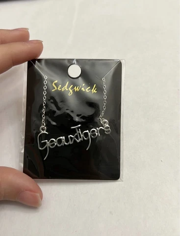LSU geaux tigers necklace Cover