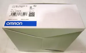Omron NX-PG0332-5 IMPULSAUSGANGSEINHEIT NEU IN VERSIEGELTER FABRIKVERPACKUNG KOSTENLOSER VERSAND - Bild 1 von 3