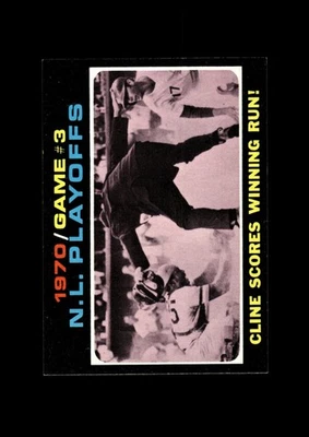 1971 Topps Set-Break #201 NL Playoff Game 3 NM-MT OR BETTER *GMCARDS* - Image 1 of 2