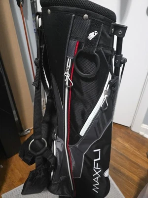 bolsa de golfe maxfli 4 divisórias 4 bolsos com zíper 34 polegadas 8 polegadas 6,5 polegadas - Imagem 1 de 4