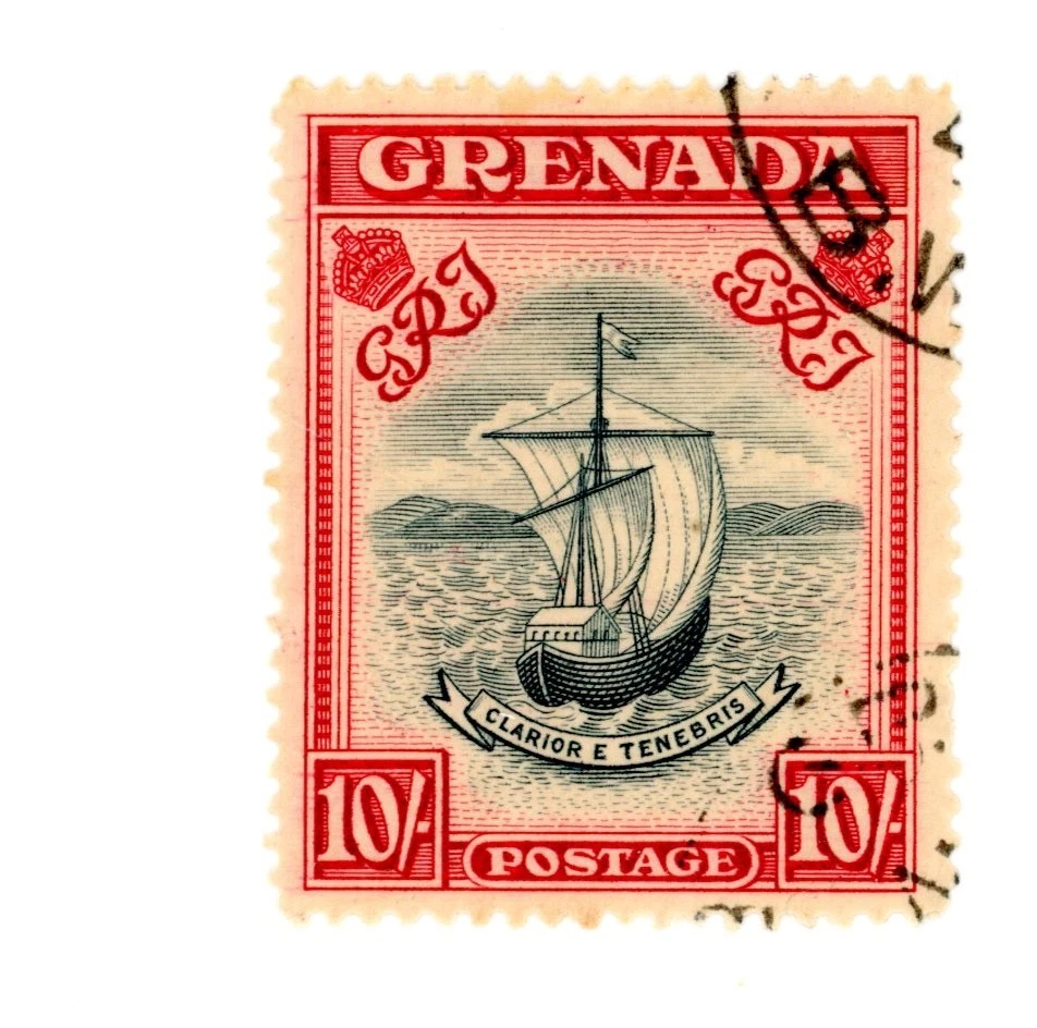GRENADA--Selo Individual Scott #142 - Imagem 1 de 1